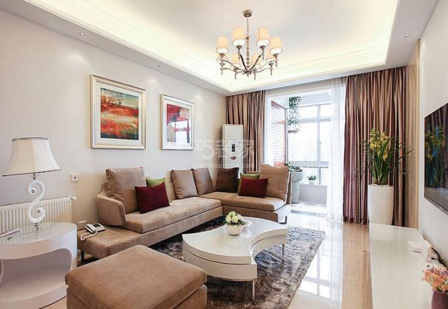 -怡海花园恒泰园80现代简约风格设计案例