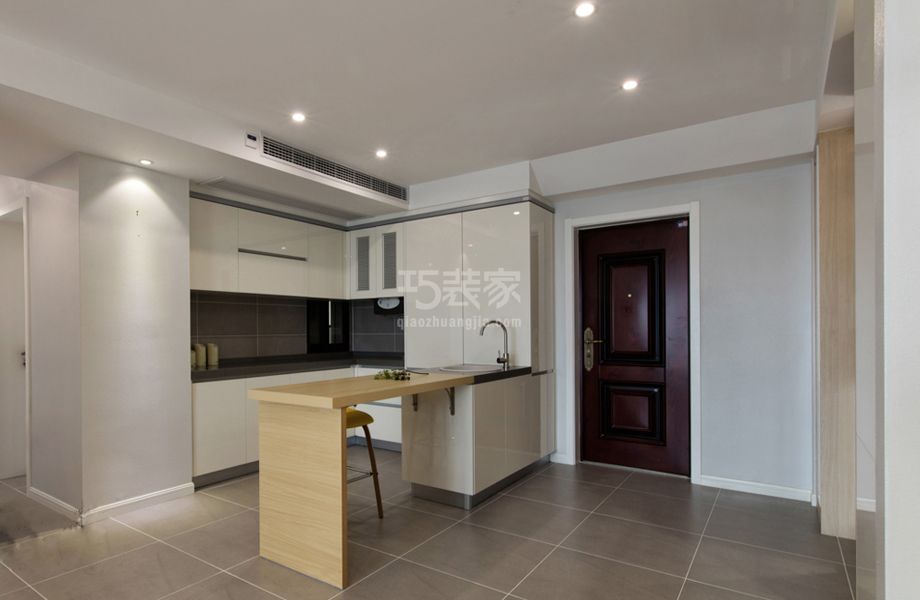 -严北里75平米现代简约风格设计案例