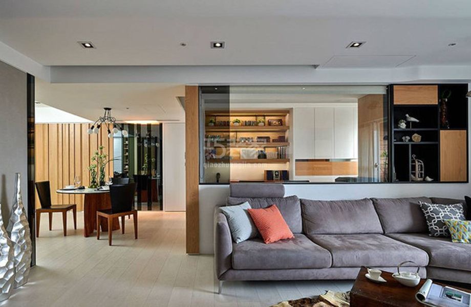 -润枫领尚105平米简欧风格设计方案