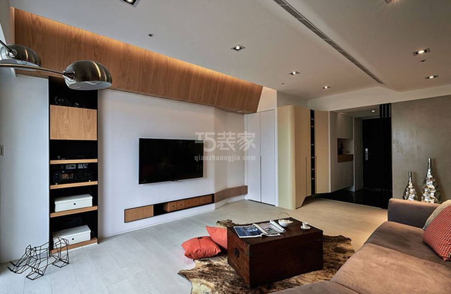 -润枫领尚105平米简欧风格设计方案