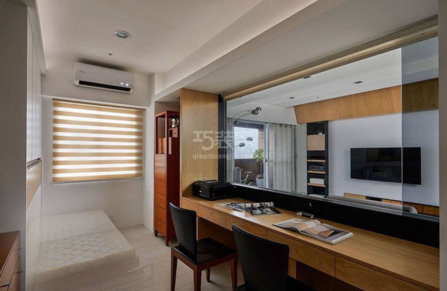 -润枫领尚105平米简欧风格设计方案