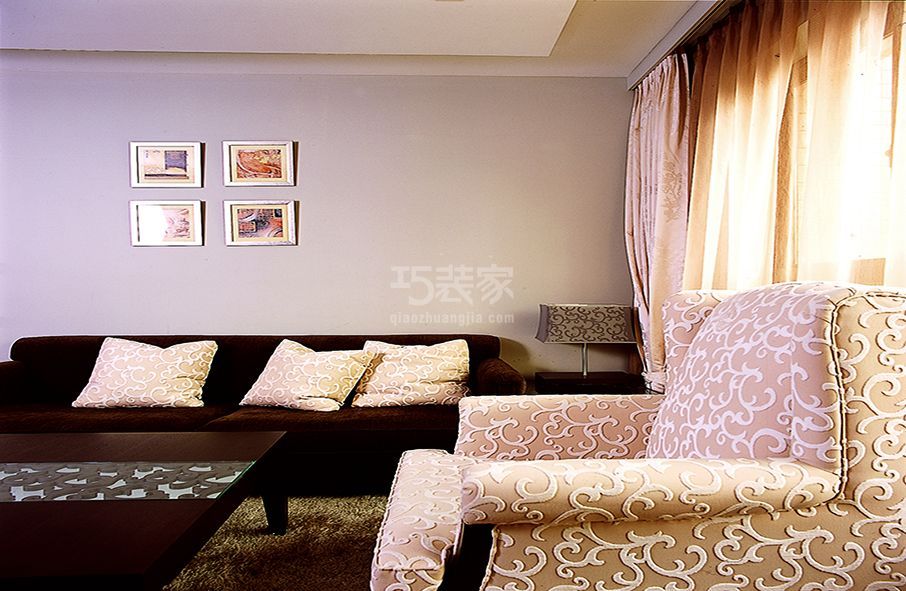 -弘燕路山水文园160平米中式设计方案