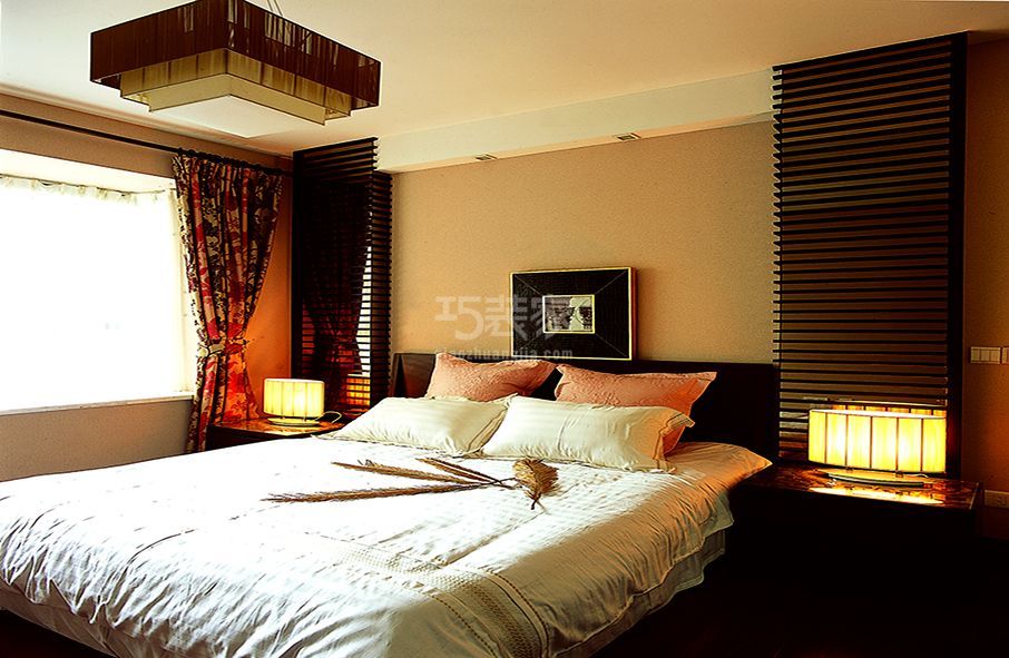 -弘燕路山水文园160平米中式设计方案