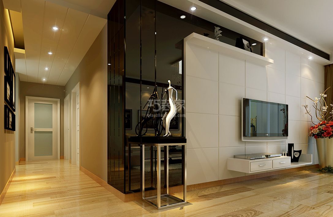 -丽泽景园90㎡简约设计风格