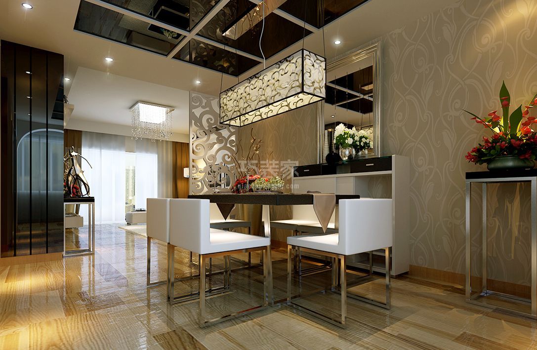 -丽泽景园90㎡简约设计风格