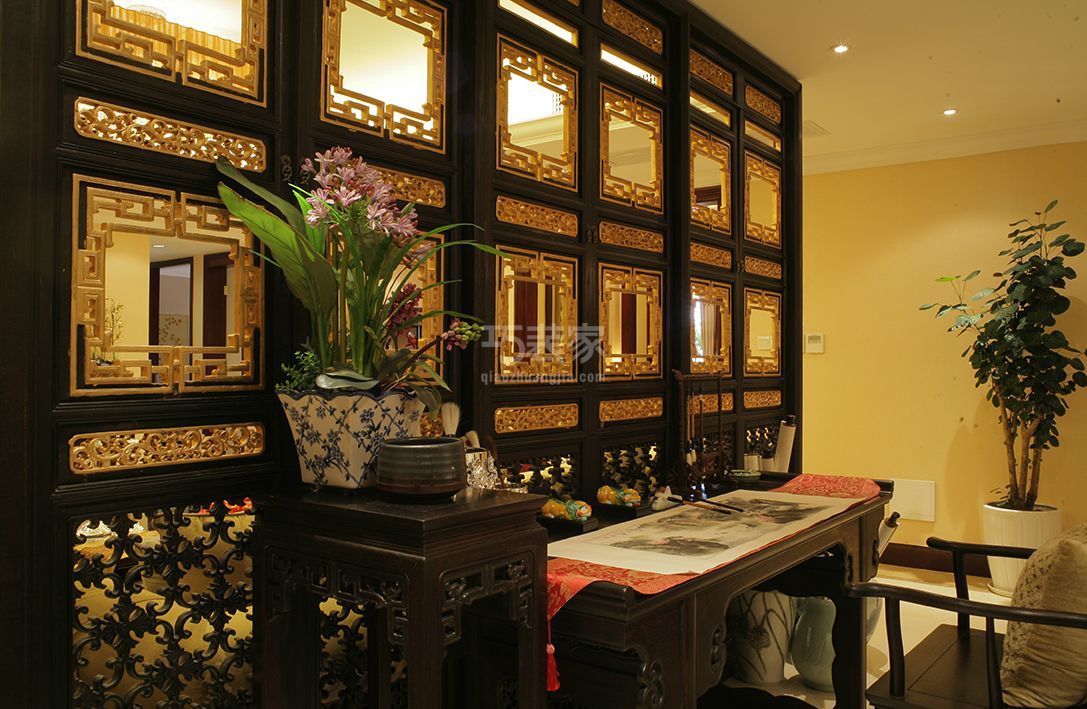 -运通花园240平米混搭风格设计方案