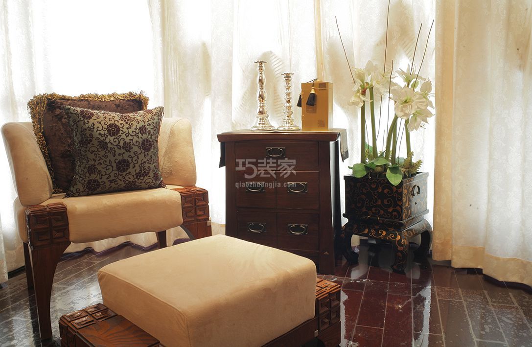 -运通花园240平米混搭风格设计方案