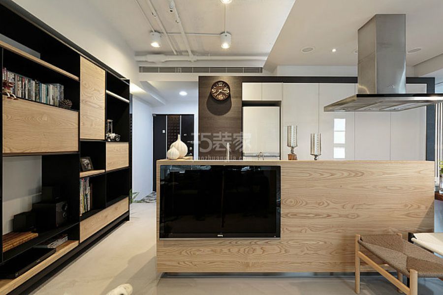 -中关村公馆105平米简约风格设计方案