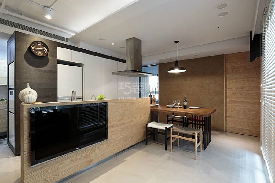 -中关村公馆105平米简约风格设计方案