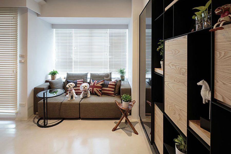 -中关村公馆105平米简约风格设计方案