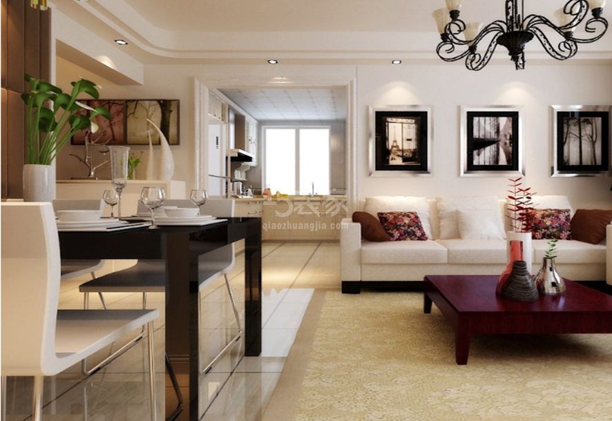 -翠微59㎡现代简约设计风格