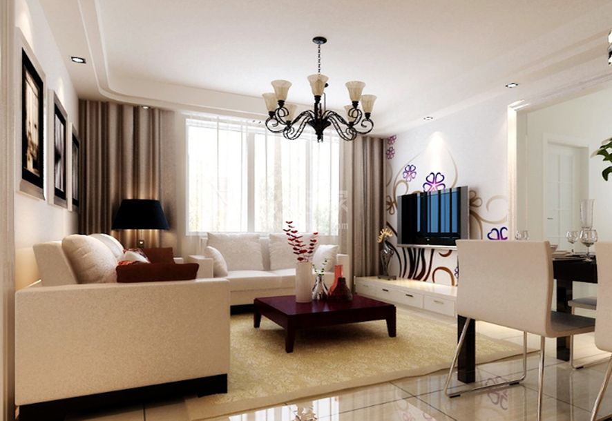 -翠微59㎡现代简约设计风格