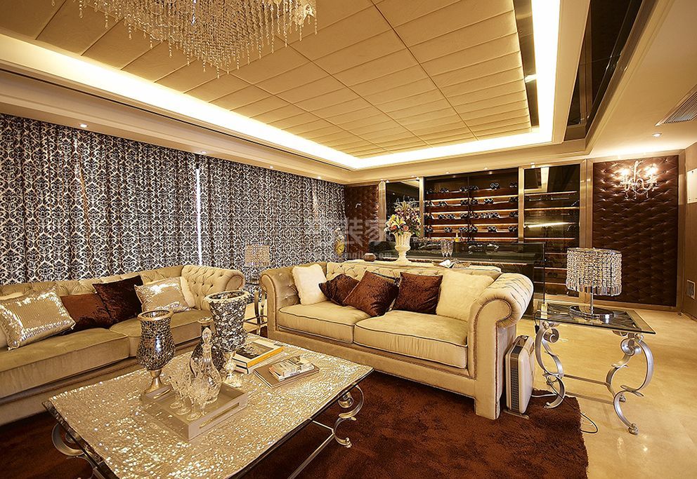 -远洋山水127平米简约设计方案