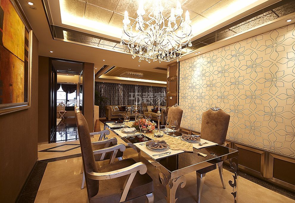 -远洋山水127平米简约设计方案