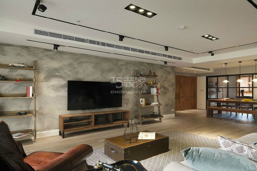 -金城尚品93平米简约风饿给设计方案