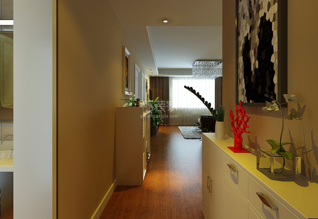 -政馨家园106㎡现代简约设计风格