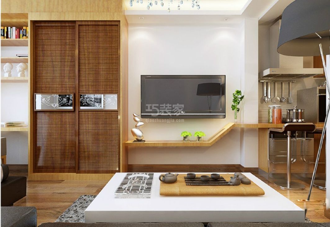 玉海园69㎡现代简约设计风格