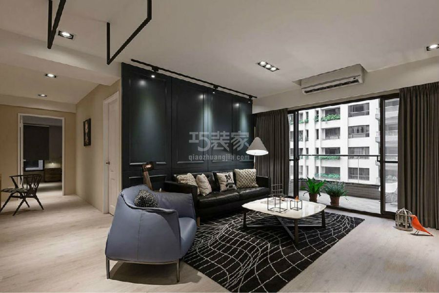 世纪城·生活城79平米简约风格设计方案