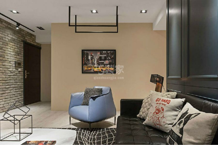 世纪城·生活城79平米简约风格设计方案