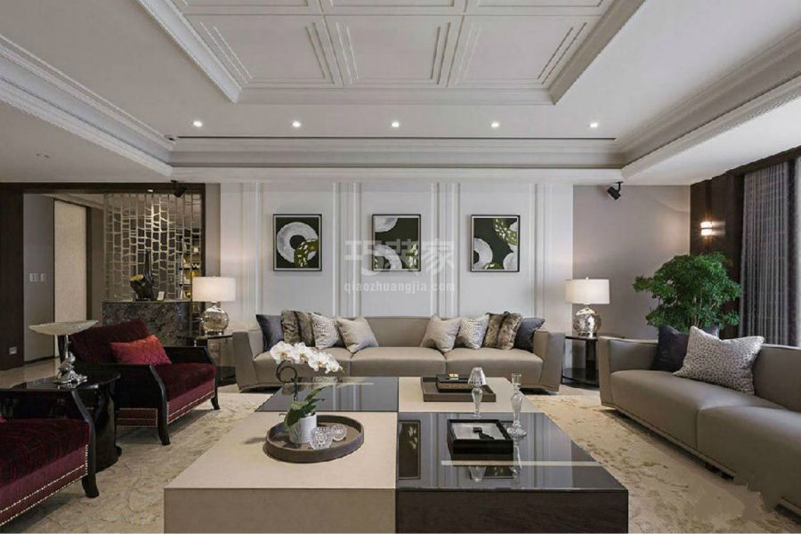 -万和世家135平米简约风格设计方案