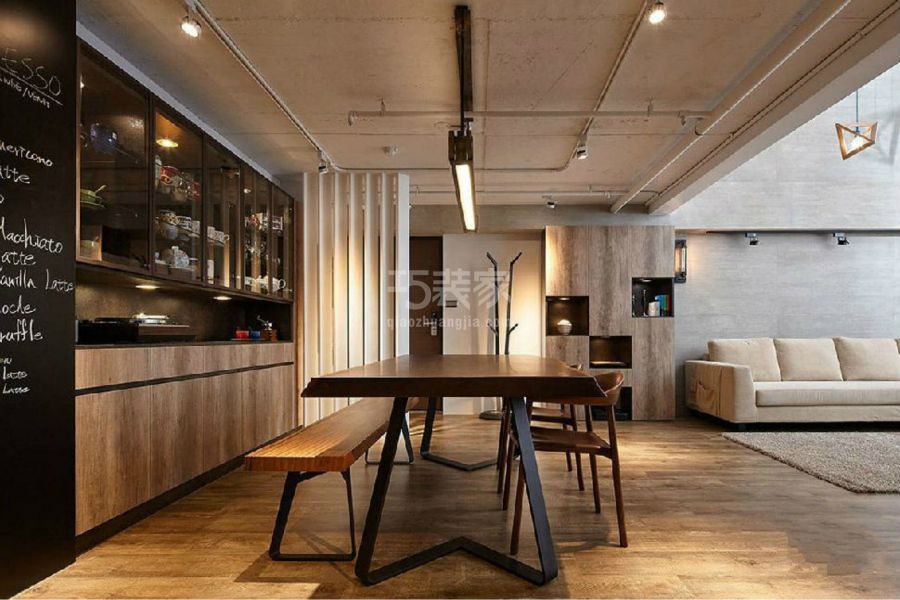 亿城中心95平米简约风格设计方案