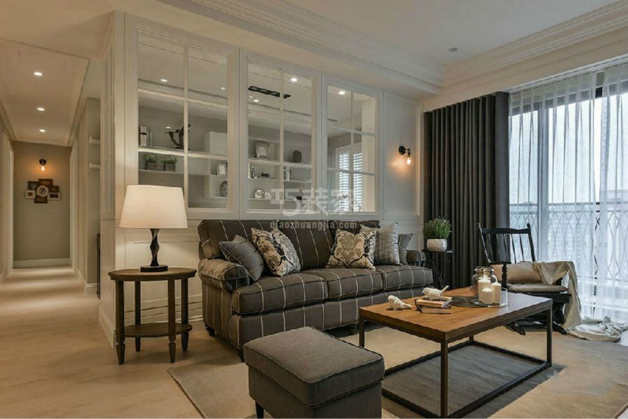 -金隅丽港城122平米简约风格设计方案