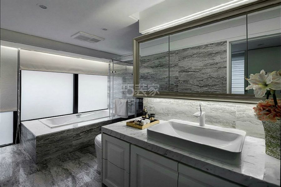 -天伦锦城90平米简约风格设计方案