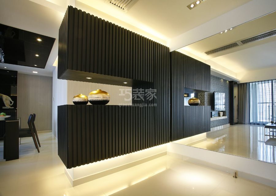 客厅-保利茉莉公馆131平米简约风格设计方案