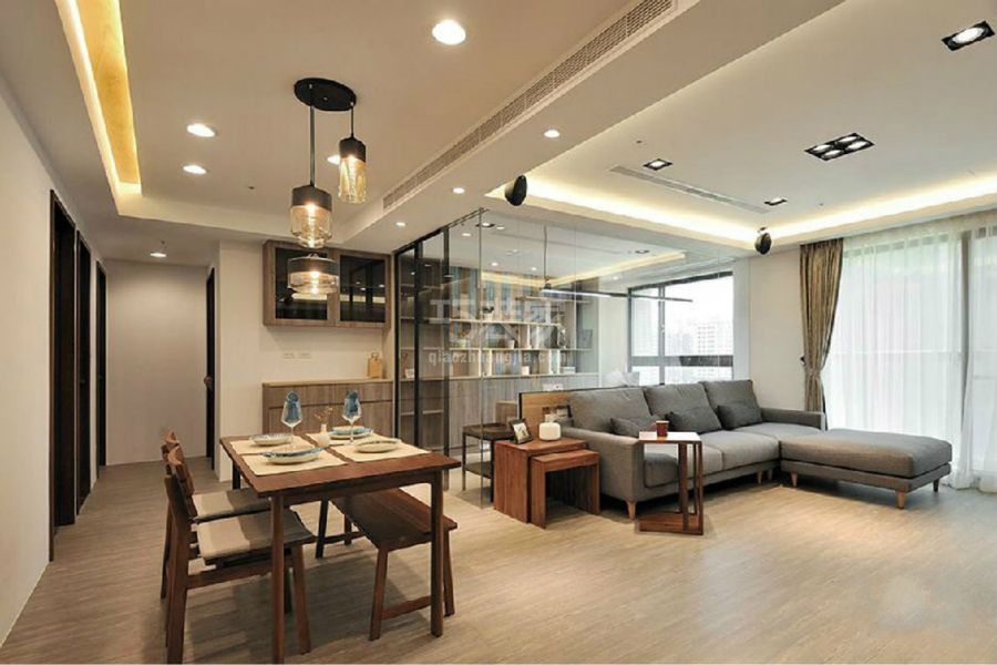 -光彩国际公寓116平米简约风格设计方案