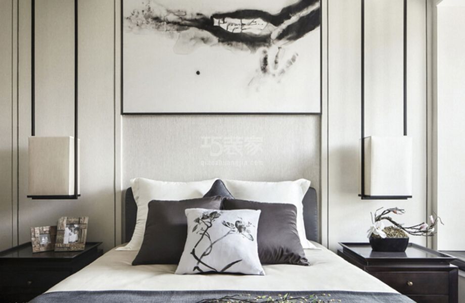 -人济山庄100平米新中式风格设计方案