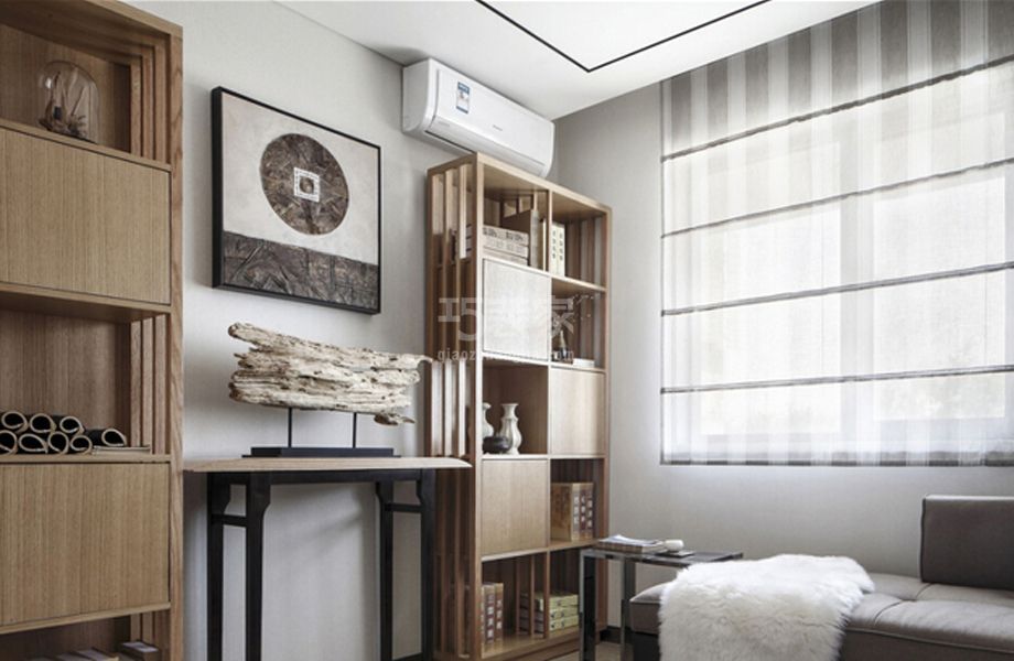 -人济山庄100平米新中式风格设计方案