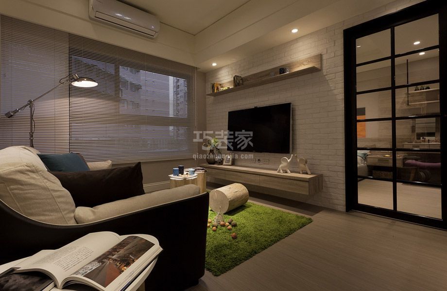 金鑫苑42平米简约风格设计方案