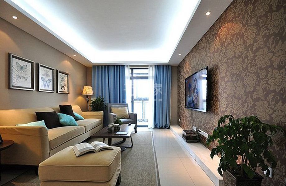 房山长营92平米简约风格设计方案