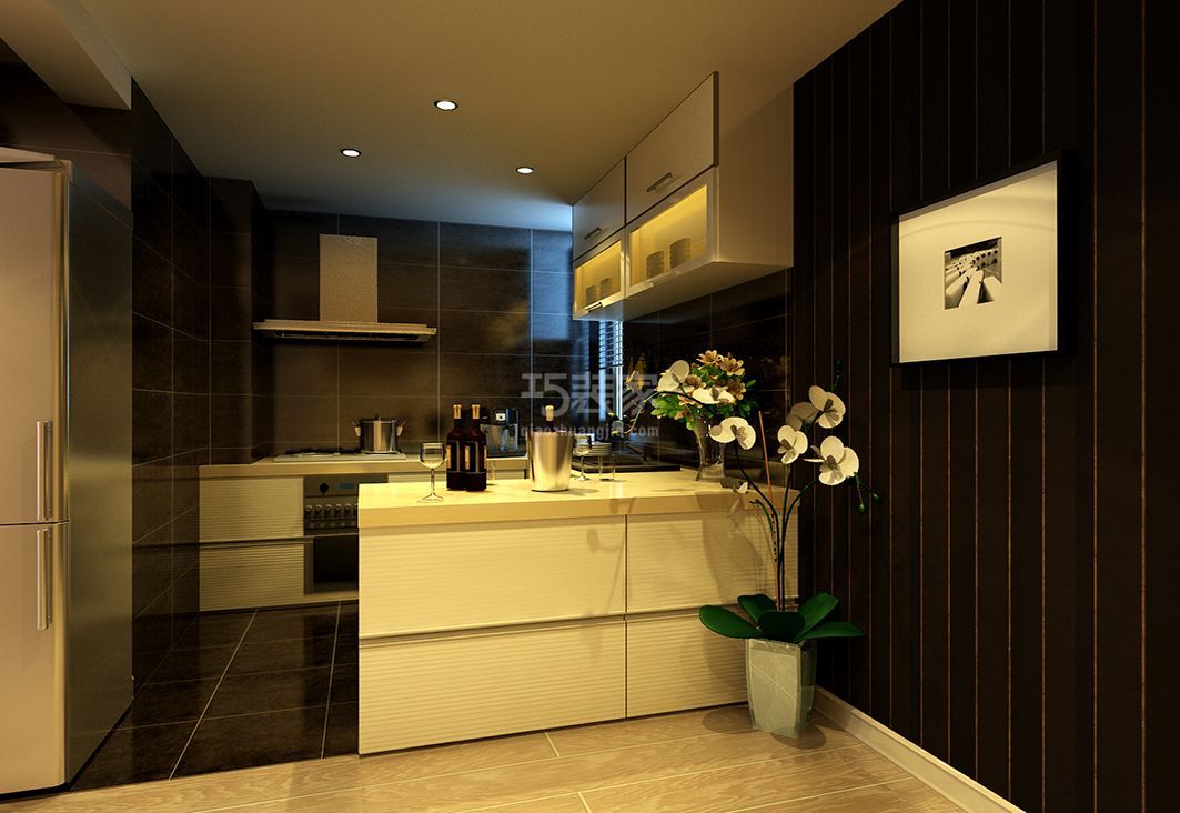 百旺家苑106㎡现代简约设计案例