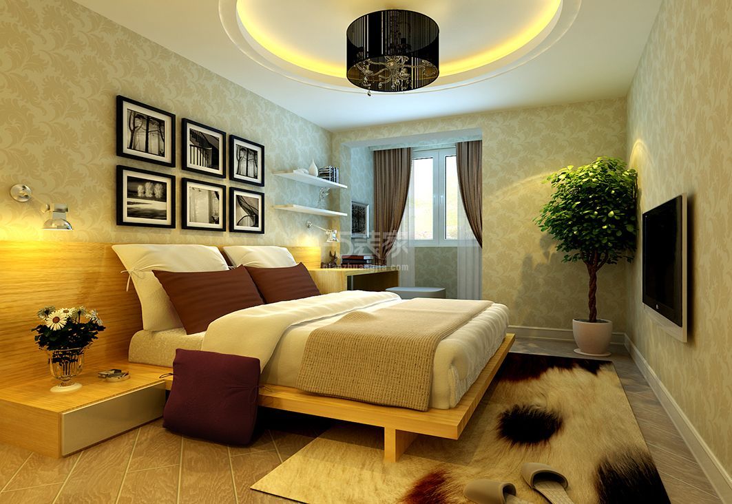 百旺家苑106㎡现代简约设计案例