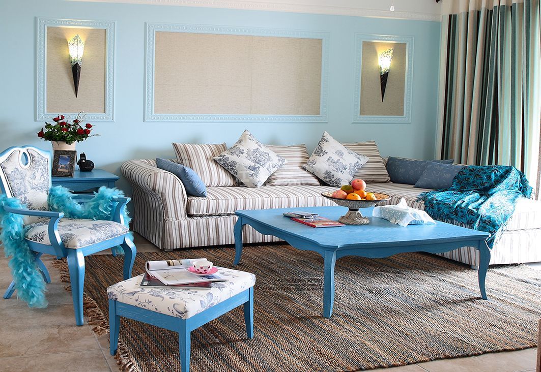 长安驿97㎡地中海设计案例