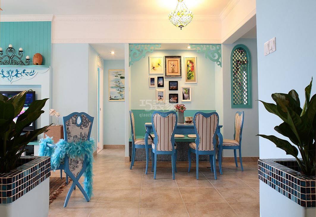 长安驿97㎡地中海设计案例