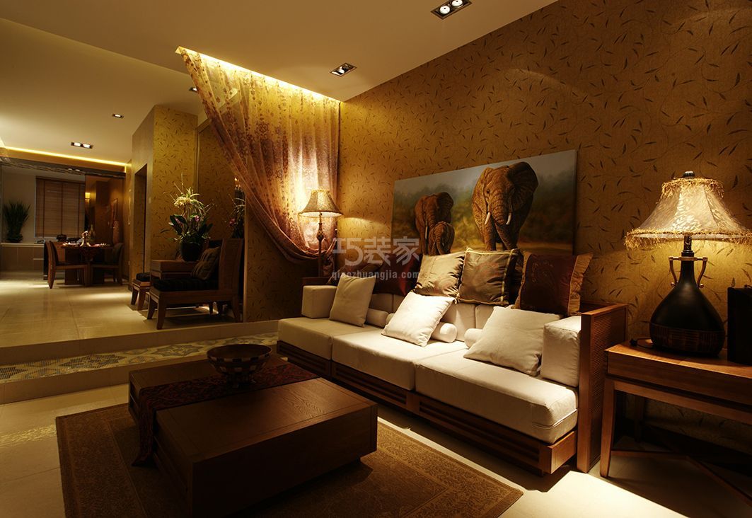 晓月苑五里91㎡美式设计案例