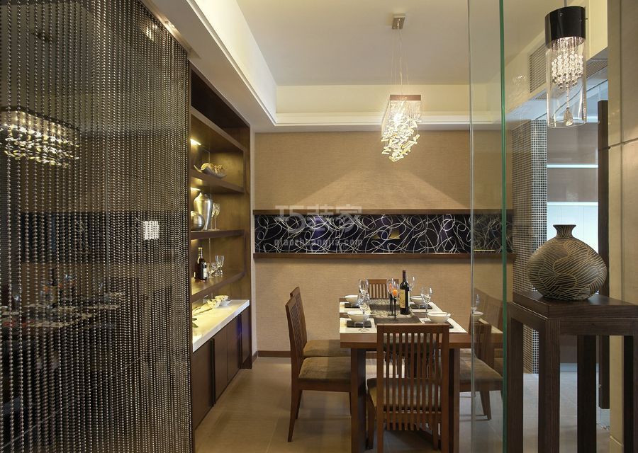 餐厅-华侨城135平米简约风格设计方案