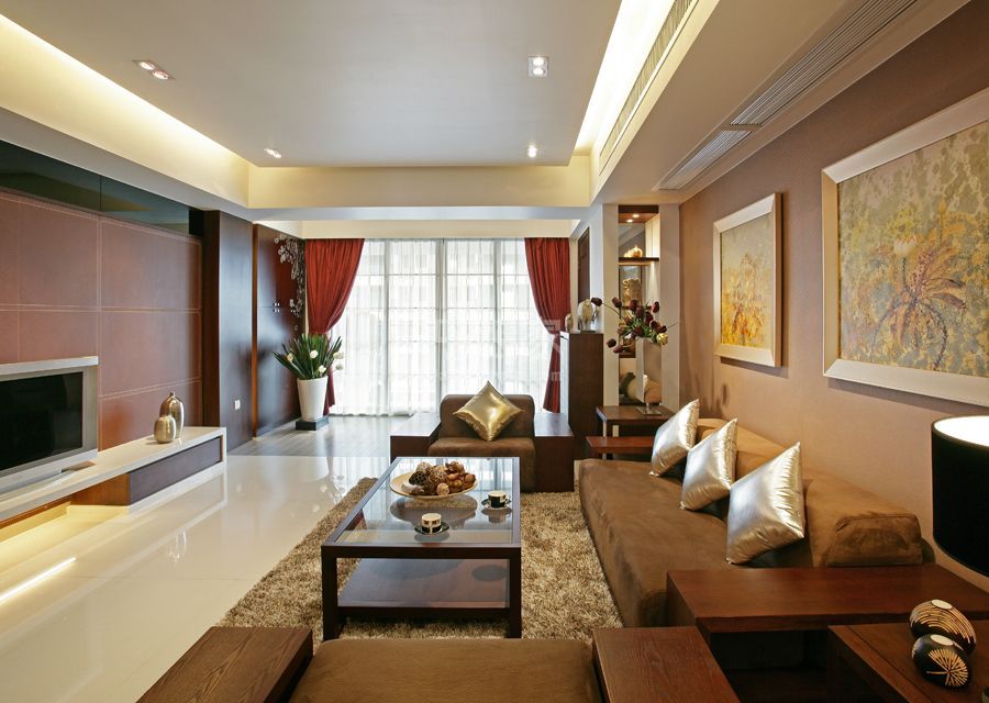 客厅-碧桂园142平米简约风格设计方案