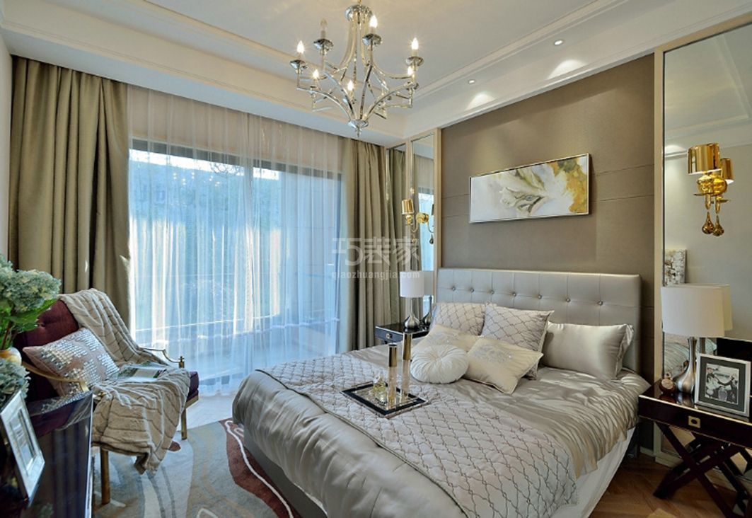 彩虹城四区80平米现代设计方案