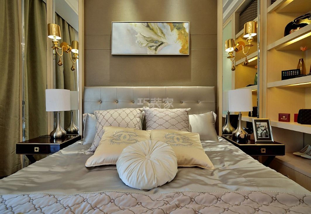 彩虹城四区80平米现代设计方案