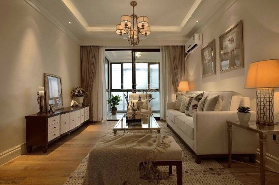 -新康园110平美式摩登风格设计方案