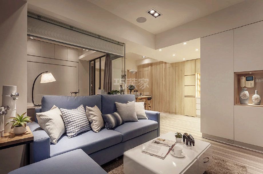 -紫金新干线120平简约风格设计方案