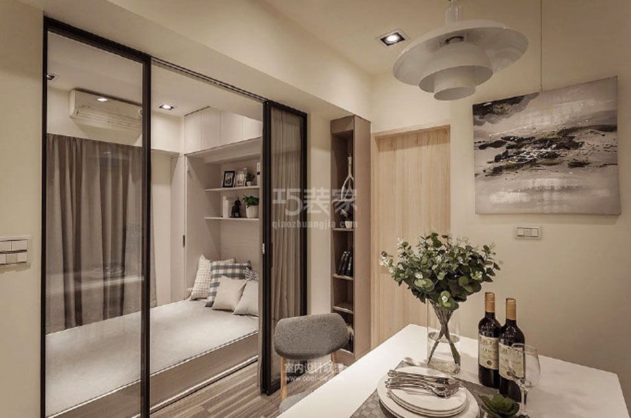 -紫金新干线120平简约风格设计方案