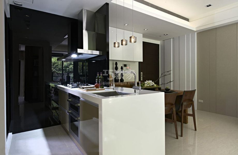 香河园中里96平米现代简约风格设计方案