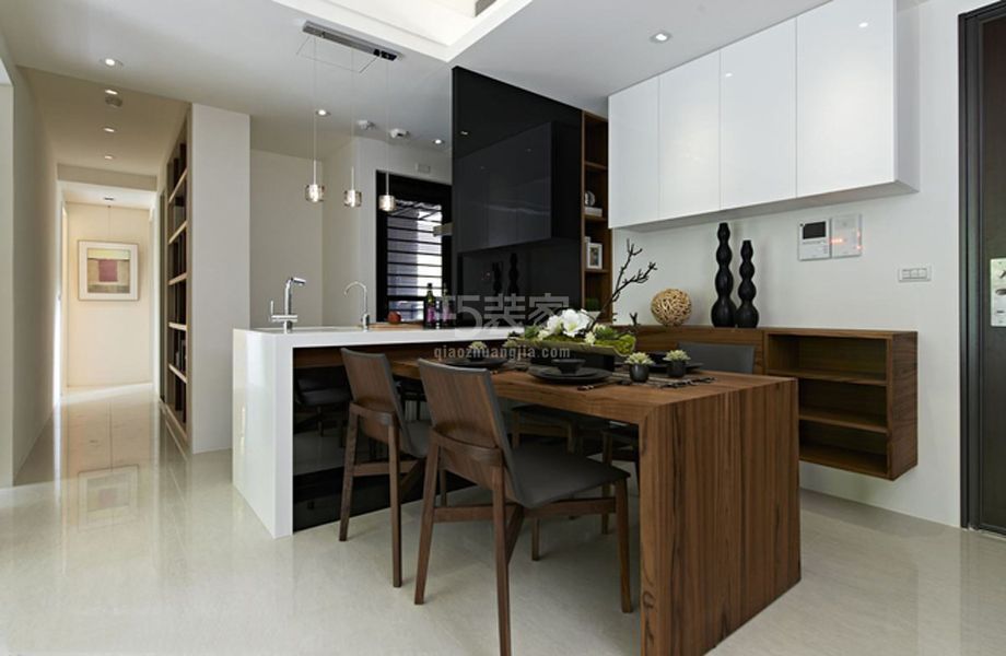 香河园中里96平米现代简约风格设计方案