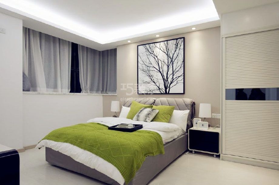 -云趣园120平简约风格设计方案