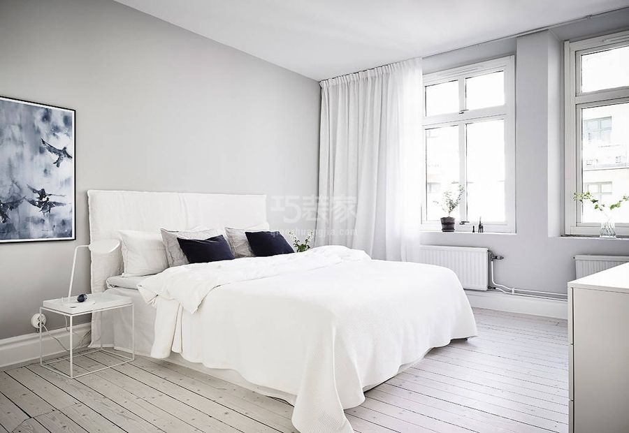 -海淀区65平米北欧风格设计案例