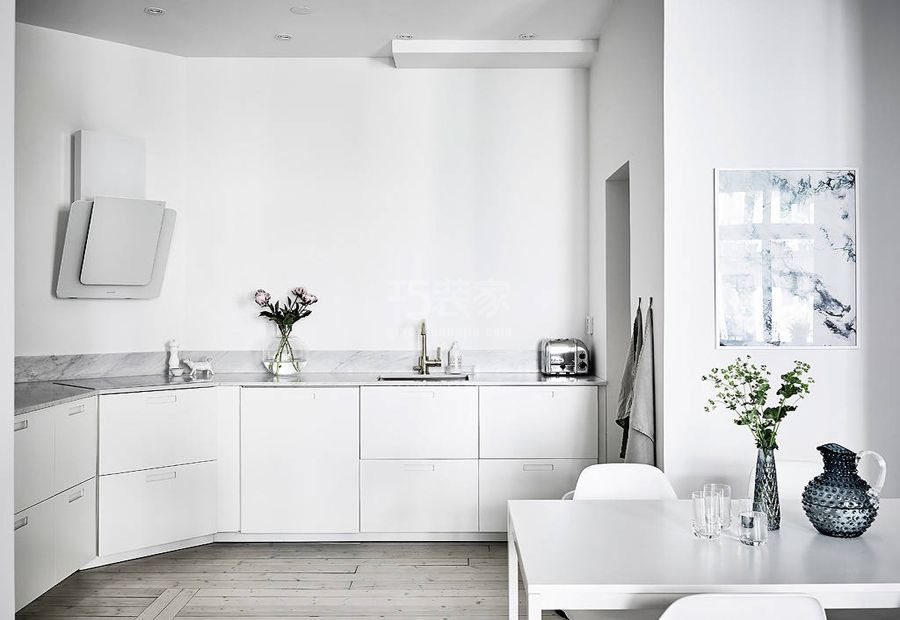 -海淀区65平米北欧风格设计案例